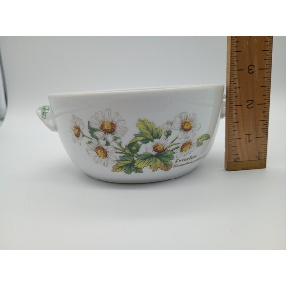 Royal Worcester Herbs Individual Casserole Tureen NO LiD Marshmallow Feverfew - Picture 9 of 10